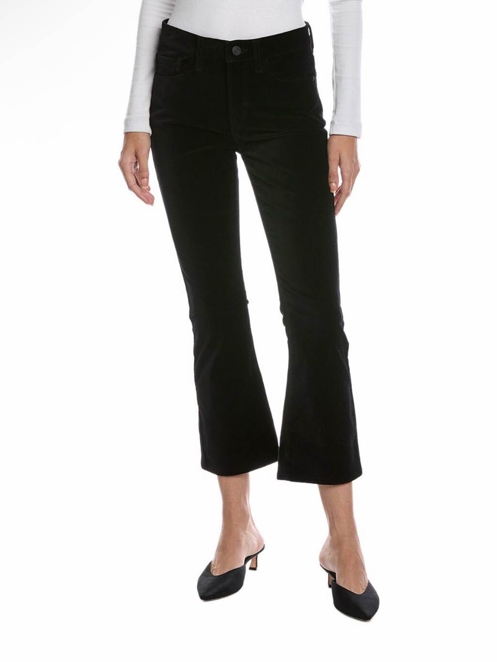 Frame Le Crop Mini Boot Velveteen Pants